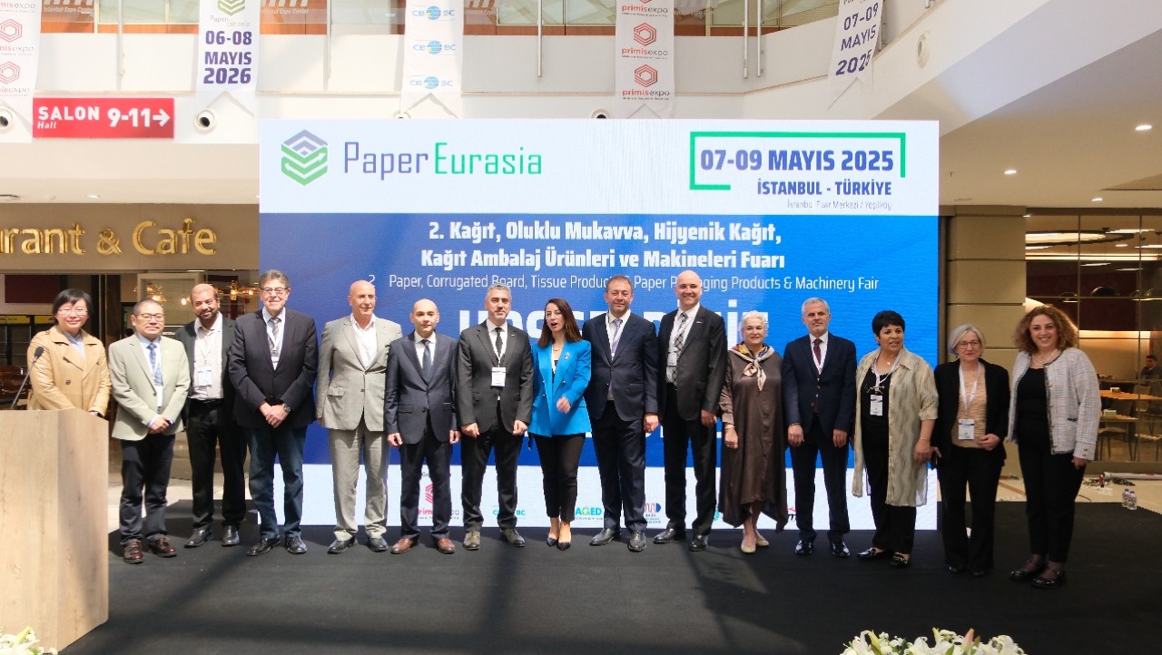 Paper Eurasia 2025 Kağıt Endüstrisinin tüm paydaşlarının katıldığı açılış töreniyle yerli yabancı ziyaretçileriyle buluştu